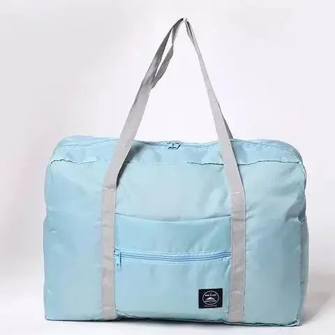 1-piece foldable travel bag, weekend travel bag, gym bag, suitable for airline carry on luggage bag, business travel storage bag