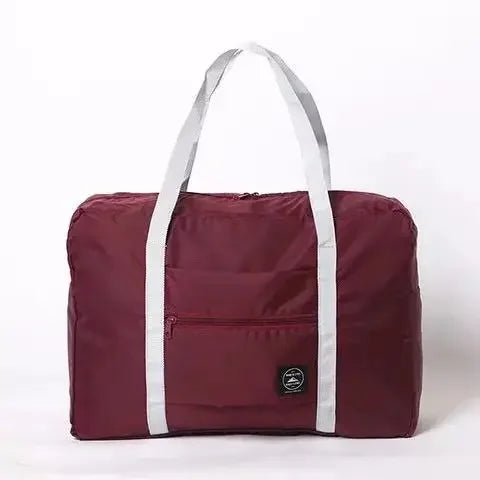 1-piece foldable travel bag, weekend travel bag, gym bag, suitable for airline carry on luggage bag, business travel storage bag