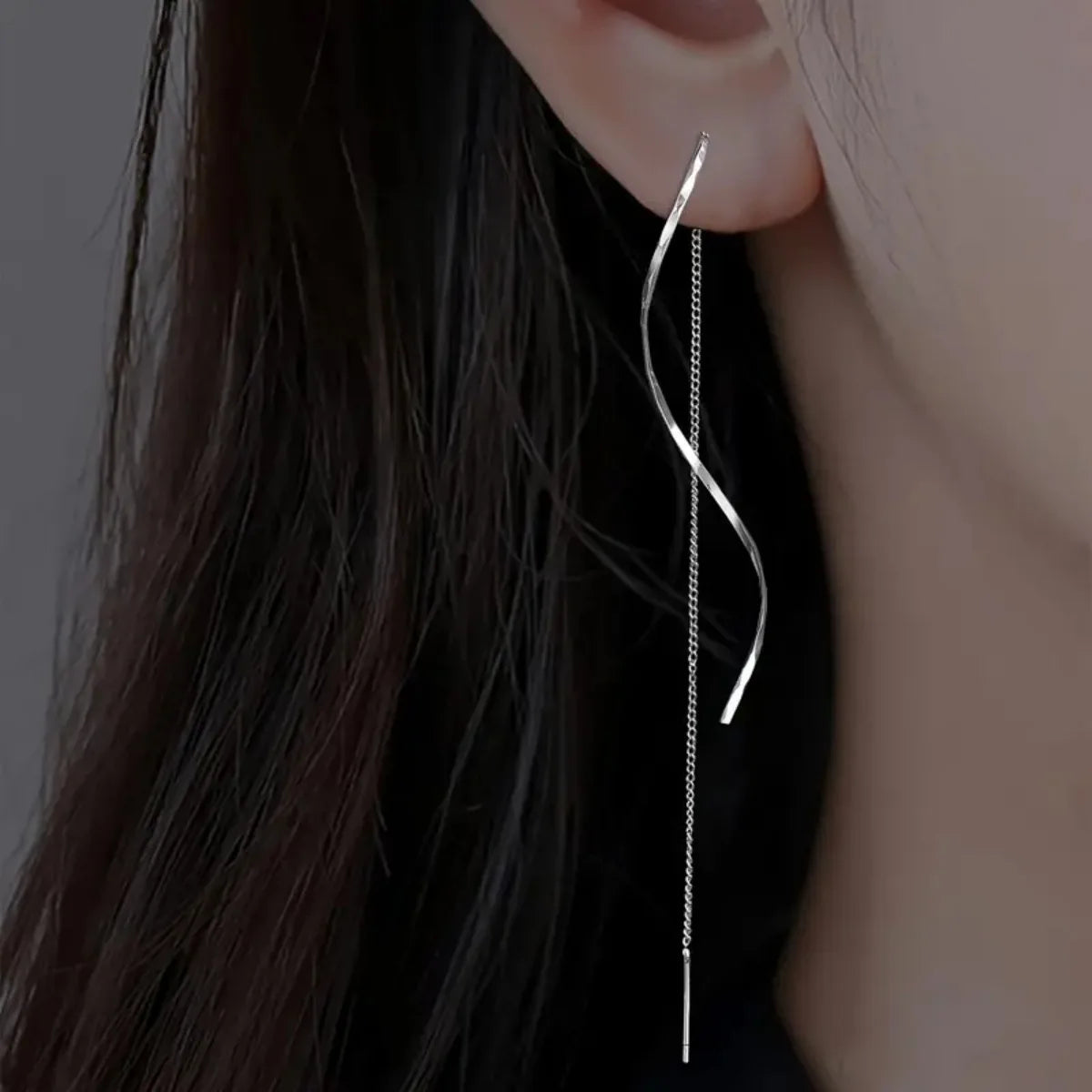 2PC Women's Fashion Simple Light Luxury Earrings Jewelry Accessories Suitable for Date, Party, Festival Gifts