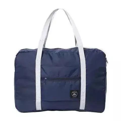 1-piece foldable travel bag, weekend travel bag, gym bag, suitable for airline carry on luggage bag, business travel storage bag